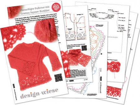 Anleitung Granny-Sqaure-Pullover